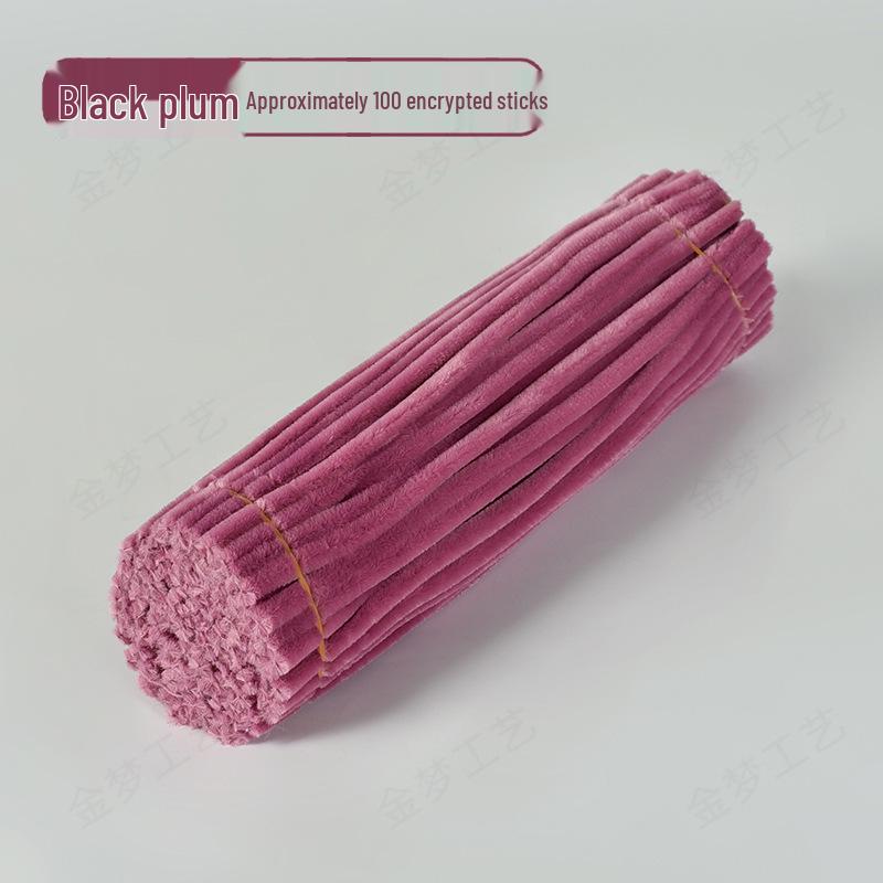 Gör-det-själv Chenille-stjälk Macaronbukett Hantverkskit för Barn