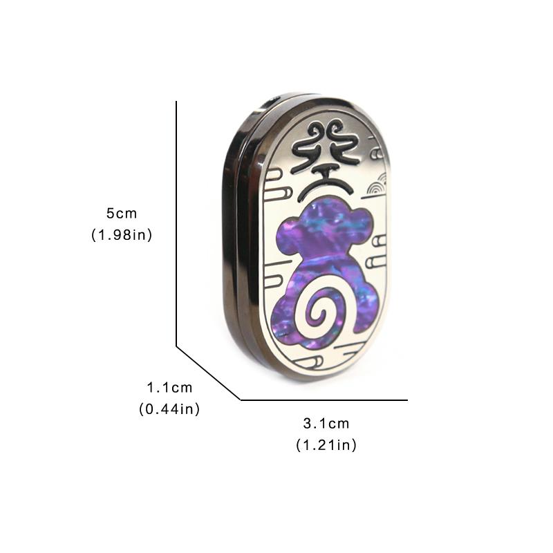 ZSTB Wu Kong Mechanic Fidget Slider  Autism Metal EDC Fidget Toys Office Desk Toys Anxiety Stress Relief Toys Adult Gift