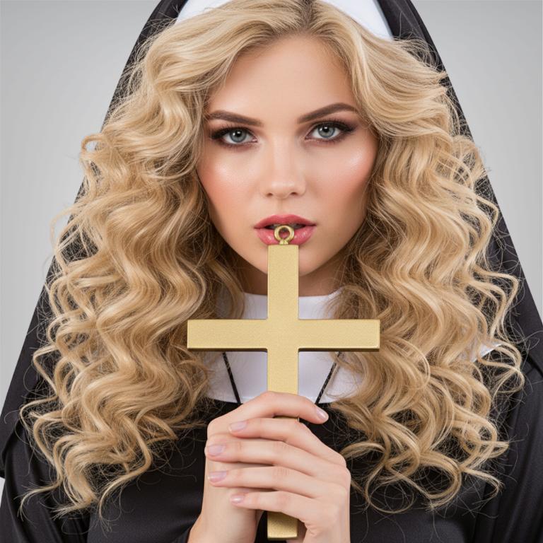 Przebranie Zakonnica Dla Dorosłych Halloween Karnawał