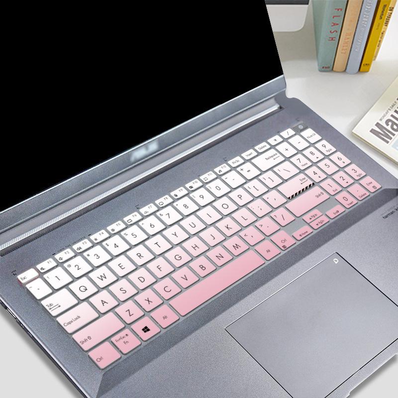 Silikonová ochranná fólie na klávesnici pro ASUS Vivobook Pro 15 Kryt klávesnice pro ASUS Vivobook Pro 15