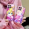 Sakura Uta Cure Idol Matte Mobile Phone Case for Honor 90 80 70 60 50 30 20 10 9 8 7 Pro S SE Lite 5G Colorful Printing Cover