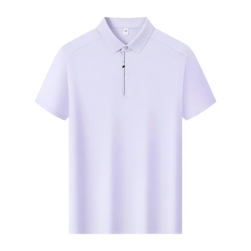 Qiaogrui Men s Four-Way Stretch UV Protection Polo T-Shirt 2XL