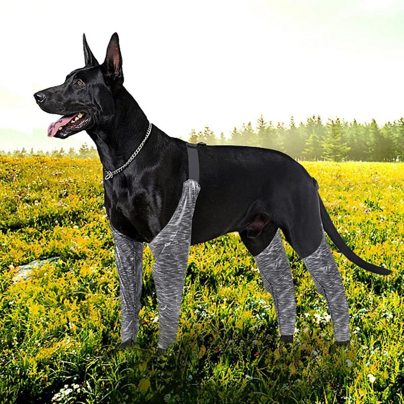 Dog Recovery Sleeves Dog Pants And Sleeves To Prevent Licking Adjustable Dog Support Brace Joint Wrap Bandages To Stop Licking