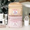 Trendy Princess Makeup Bag - Cute, Sweet, and Spacious Rectangular Travel Handbag