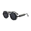 Steampunk Vintage Round Polarized Glasses Colored Lenses Sunglasses Eyewear