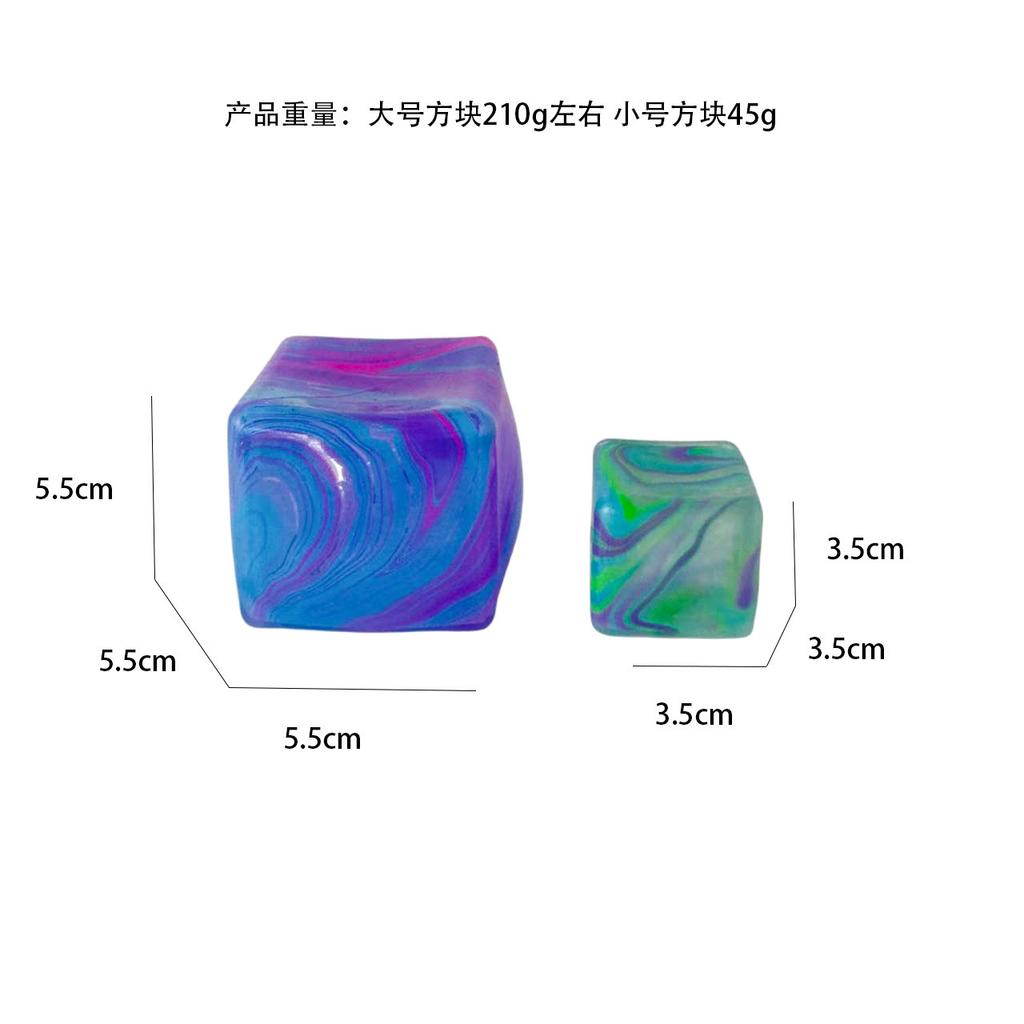 Needoh Sneeuwvlok IJsblokje Moutsuiker Squishy Blind Box Stressverlichting Langzame Terugslag Anti-Angst Knijpspeeltje Puzzel Handenarbeid Speelgoed