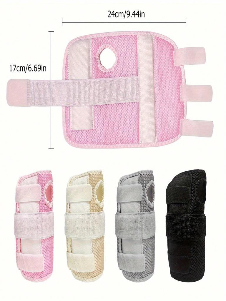 1Pc/2Pcs Double-Layer Wristband - Sturdy Support, Breathable Mesh Design, Suitable for Sports Healing, Hand Relaxation, Stable Fit, a Must-Have