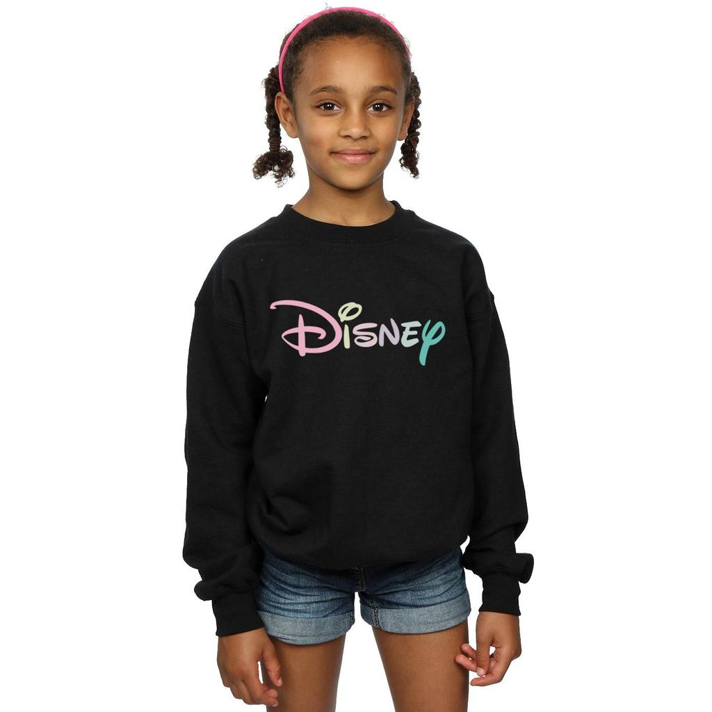 Disney Girls Pastel Logo Sweatshirt