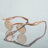 Semi-rimless Round Sunglasses  New Fashion Casual Shades Women Ins Trendy Brand Design Stylish Outdoor Sun Glasses