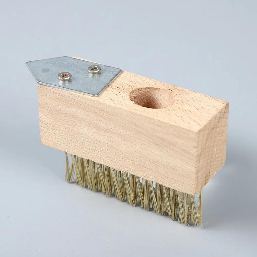 Brosse à Joints Désherbeurs Manuels Brosse de Remplacement à Poils Brosse de Nettoyage de Jardin pour Mousse et Mauvaises Herbes Brosse en Acier