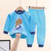 Children's Cotton Pajama Set: Boys' Autumn/Winter Underwear, Tops & Trousers