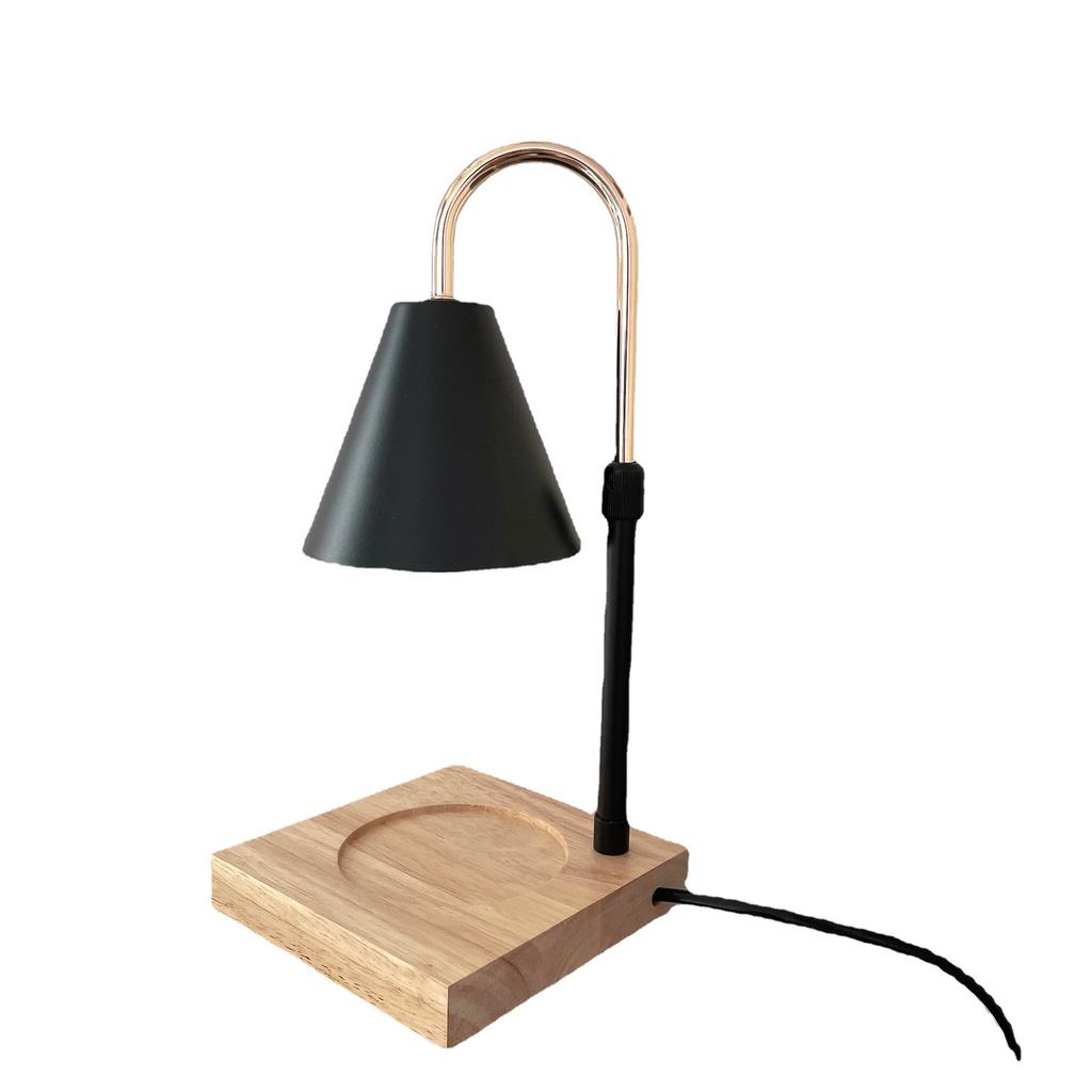 Fragrance Lamp Melting Wax Lamp Fragrance Candle Melting Candle Lamp Bedside Wooden Lifting Rod Small Night Lamp Table Lamp