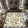Stylish Abstract Carpet Washable Non-Slip Floor Mat Living Room Rug Modern Area Rug Home Decor Indoor Outdoor Doormat Plush Rugs