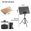 Adjustable Portable Folding Music Stand for Guitar, Violin, Guzheng, and Erhu Sheet Music