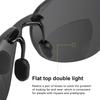 MAXJULI  Classic Fashion Rimless Oval sunglasses women&men UV400 Unbreakable Driving Sports TR90 Frame Sun Eyewear (MJ8008)
