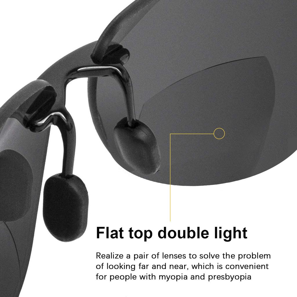MAXJULI Classic Fashion Rimless Oval sunglasses women&men UV400 Unbreakable Driving Sports TR90 Frame Sun Eyewear (MJ8008)