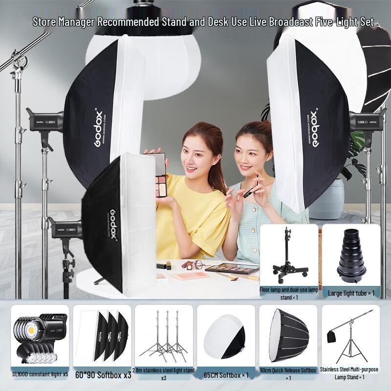 Godox SL100D LED Video Fill Light Kit