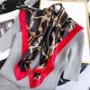 Fashion Women Square 70*70Cm Kerchief Silk Satin Women'S Hijab Hair Scarf Hair Scarves Shawl Scarves For Ladies Bufanda Seda