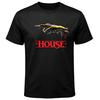 Horror House Monster Graphic T‑Shirt Retro Scary Movie Men