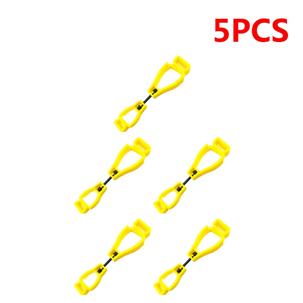 1-5pcs Glove Clip Holder Hanger Guard Labor Multifunctional Clip Tool Work Clamp Grabber Catcher Outdoor Safety Work Glove Guard