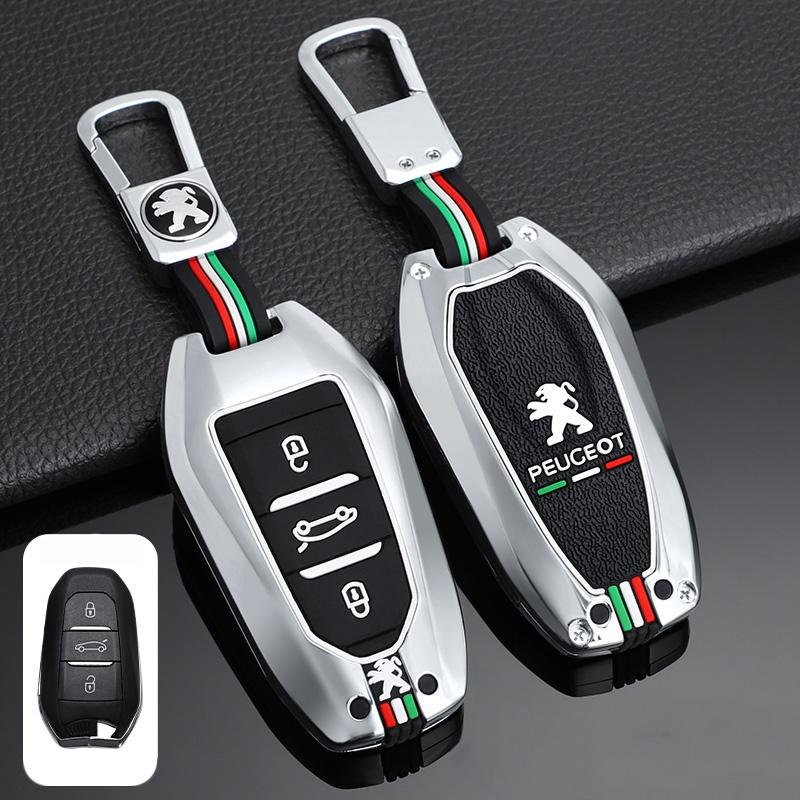 Car Key Case Cover Shell Protector For Peugeot 107 206 208 306 307 308 408 508 2008 3008 4008 5008 RCZ Auto Interior Accessories