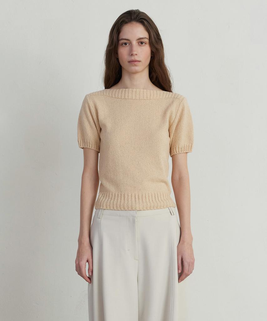 NOTIA Wide Ribbed Knit - Beige