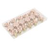 6Pcs Xmas   Ornaments Delicate Plastic Hanging   Ornaments Xmas Tree Hanging Decorations for Garlands Gift Packages