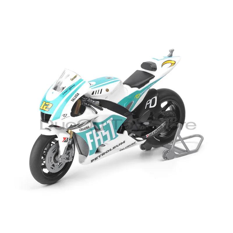 

1:18 assembled plastic simulation motorcycle boy exquisite racing motorcycle model educational toys Holiday gift