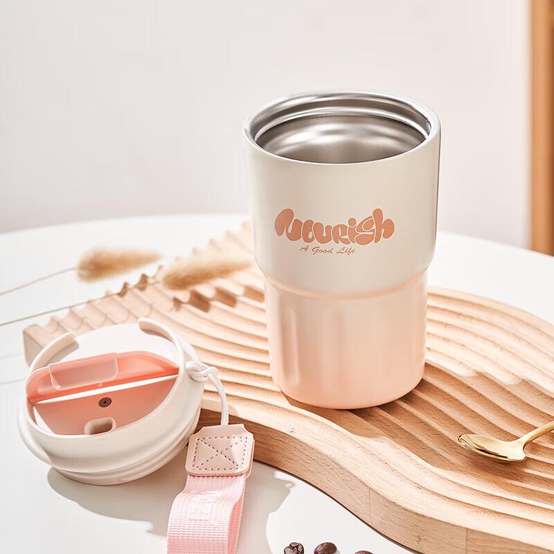 Gozi Edelstahl 304 Tragbarer Sport-Kaffeebecher