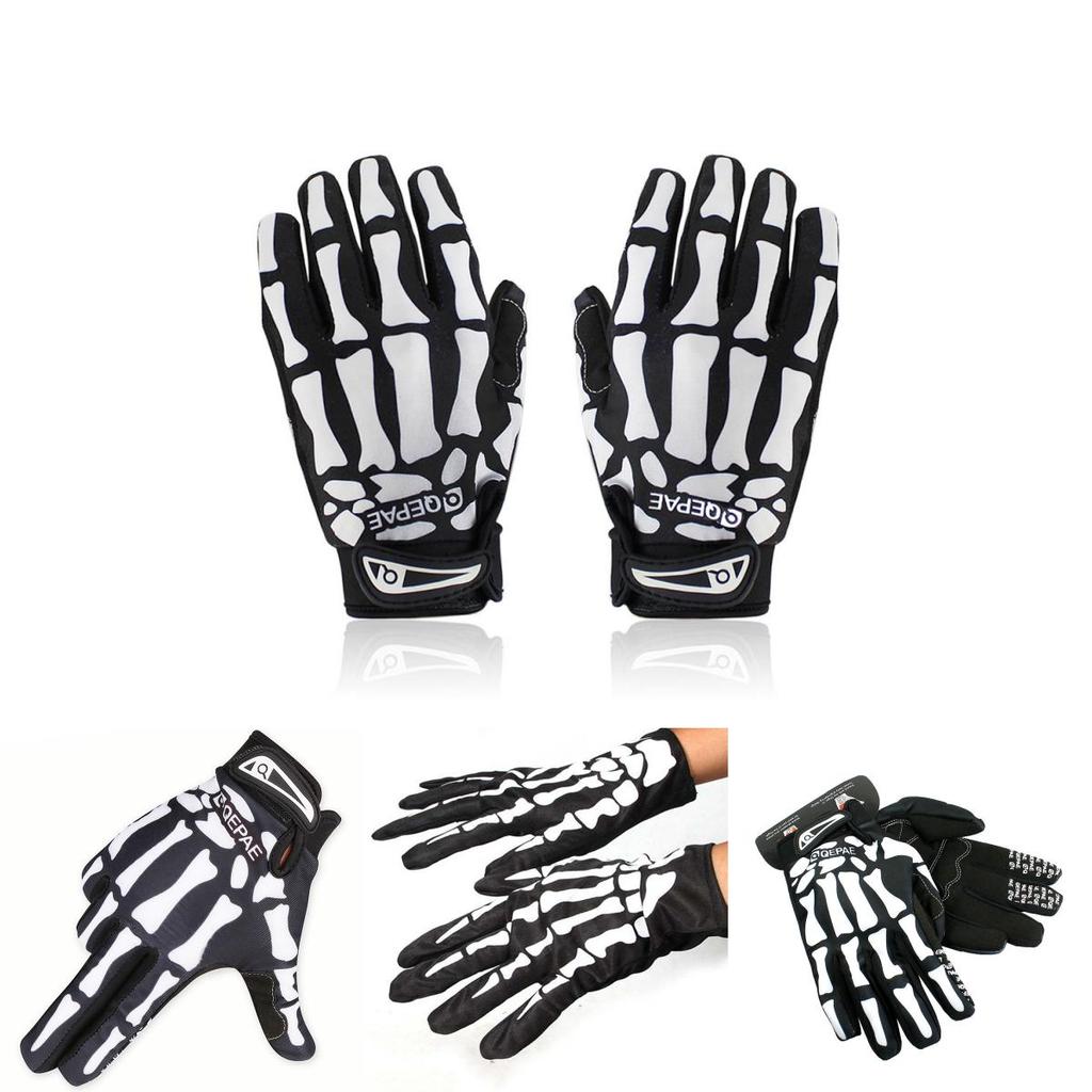 Versatile Adult Cycling Gloves For Winter Motorcycle Use With Comfortable Stretch Fabric