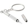 Eyeglass Screwdriver Portable Stainless Steel Keychain Screwdriver Sunglasses Watch Screwdriver 3 In 1 Repair Kit Tools