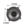 TS-501 Car Audio Music Stereo Speaker 5 Inch 400W Full Range Frequency Speaker High Speech Resolution for Vehicle Indoor