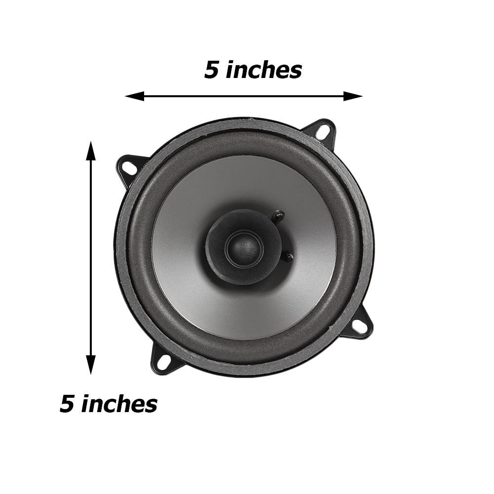 TS-501 Car Audio Music Stereo Speaker 5 Inch 400W Full Range Frequency Speaker High Speech Resolution for Vehicle Indoor