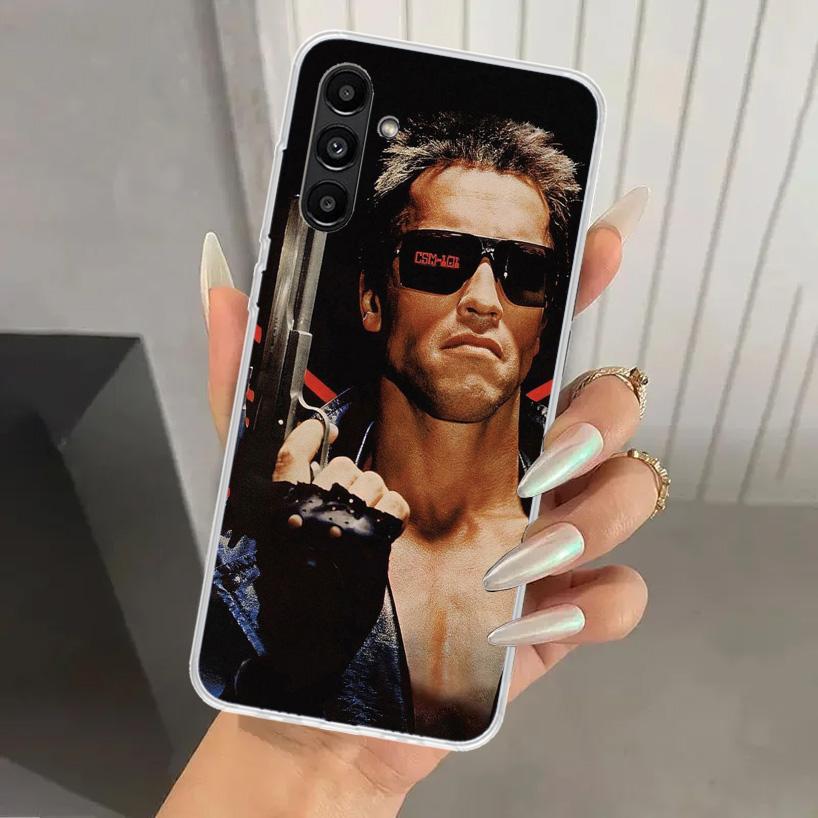 Arnold Schwarzenegger Terminator Phone Case for Samsung Galaxy A16 A26 A36 A56 A15 A25 A35 A55 A14 A24 A34 A54 A13 A23 A33 A53 A