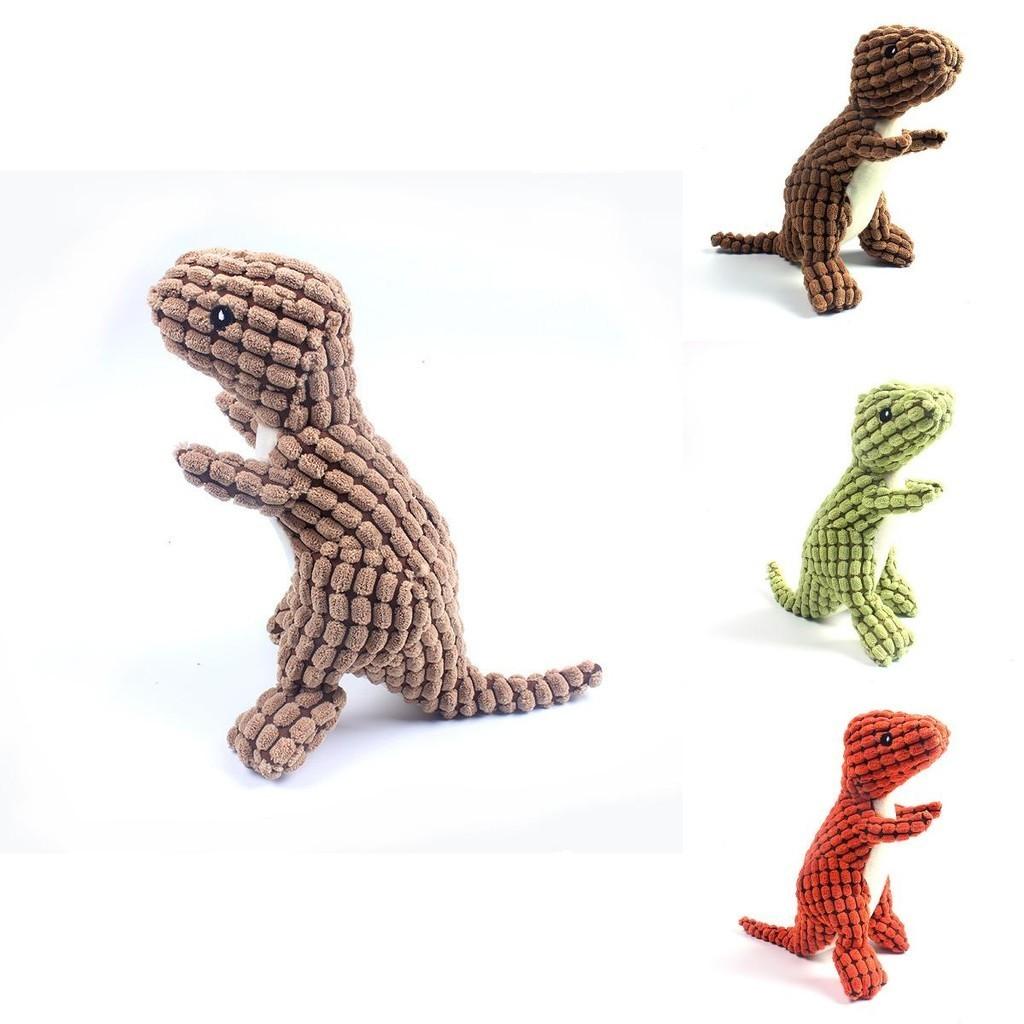 Soft And Strong Dinosaur Plush Toy Perfect For Puppies To Chew And Play