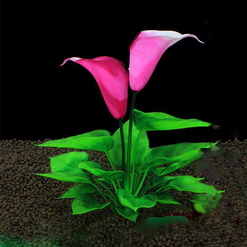 

Подкова ремесло фикус лотос поддельные водные растения моделирование пластиковый шелковый цветок украшение резервуара подарок аквариумная рыба