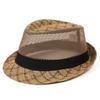 Straw Hat Men'S Summer Mesh Sunscreen Sun Hat Middle-Aged And Elderly Breathable Top Hat Dad Cool Hat Grandpa Sun Hat