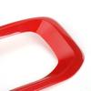 Front Fog Light Cover Trim Frame Decor for Jeep Renegade 2016-18 Accessories Red