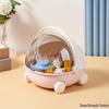 Desktop Organizer: Dustproof Snack Tray & Key Holder with Cute Design