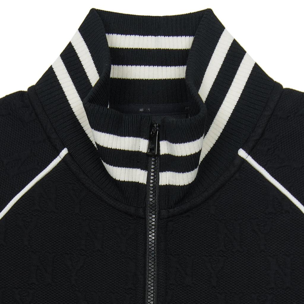 New MLB New York Yankees Monogram Collection Taunton Stenneck Jackets Coats Unisex Black 3ATRM0344-50BKS