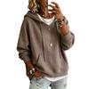 Women's Loose Fit Hoodie with Pockets Casual Long Sleeve Pullover Sweatshirt for Everyday Wear