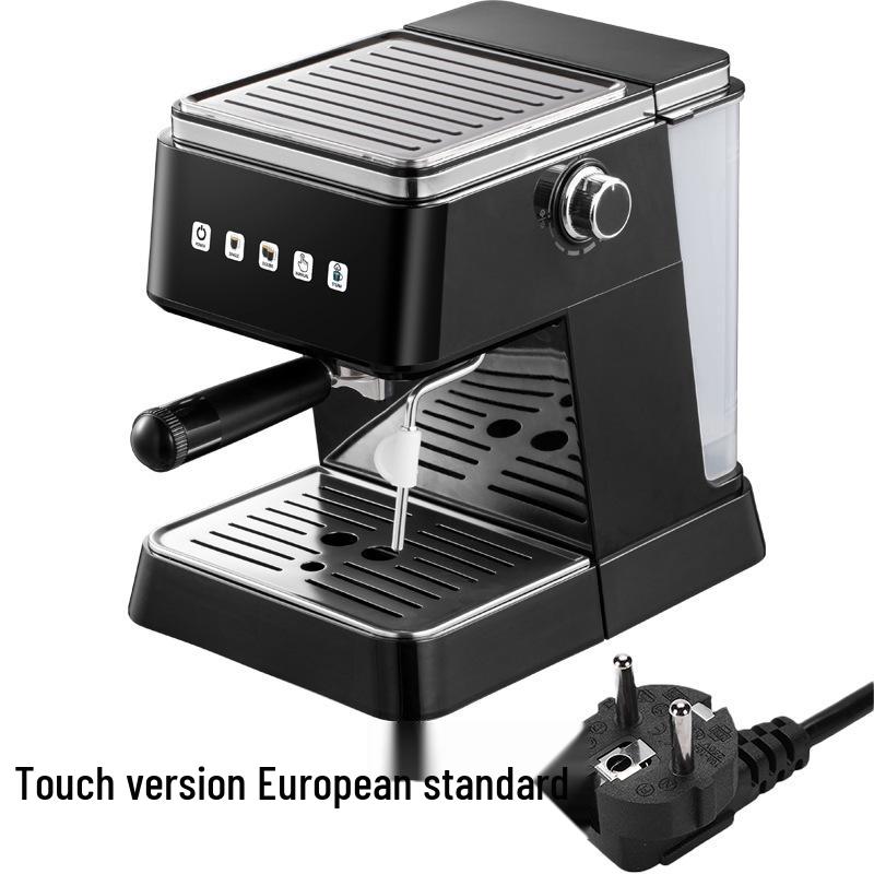 New Semi-Automatic Espresso Machine with Milk Frother & Pressure Gauge