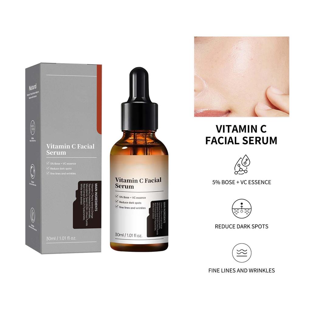 Facial Serum  ,Allow The Serum To Fully Absorb Into Your  30ml
