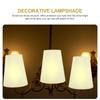 Einfacher Eleganter Lampenschirm für Schreibtischlampe E14 Fassung Kompakte Lichtabdeckung Kleine Lampenschirme Tisch Schlafzimmer Dekoration