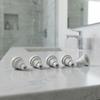 Ugelli Soffione Doccia Sostituzione 100 Pezzi Silicone Uscita Acqua Parti Spruzzatore