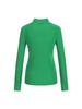 MILES AND MILES AND MILES Long Collar 100% Wool Knit_Green