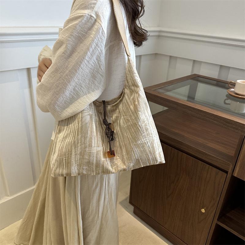 Large Capacity Underarm Bag for Women In Summer New Fashion Casual Shoulder Bag Simple Fashion Commuter Tote Bag