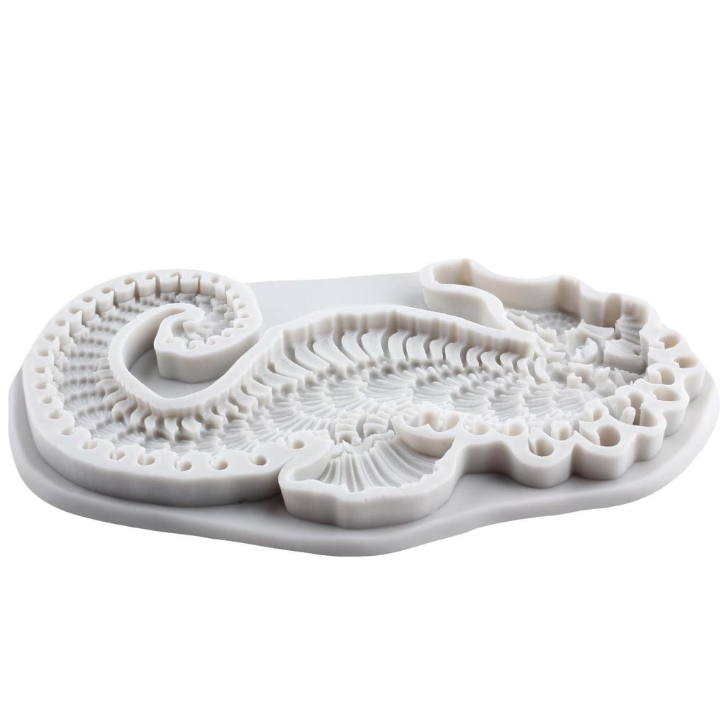 Seahorse Silicone Molds Hippocampus Fondant Mold Cake Decorating Tools Cupcake Topper Candy Chocolate Gumpaste Mold