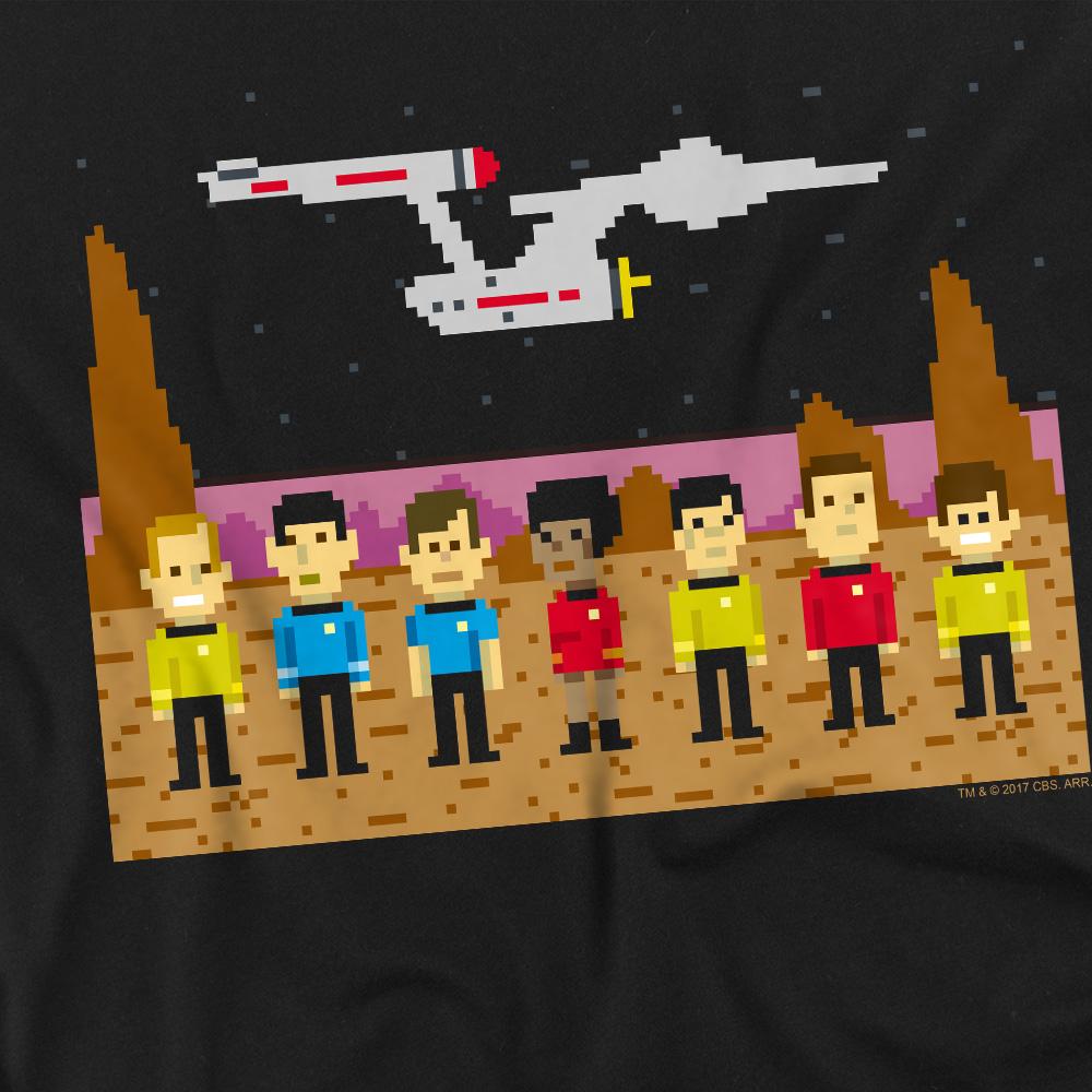 Star Trek Mens The Original Series Trexel Crew T-Shirt