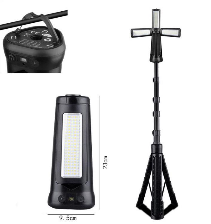Rechargeable Outdoor Folding Camping Lantern and Work Light